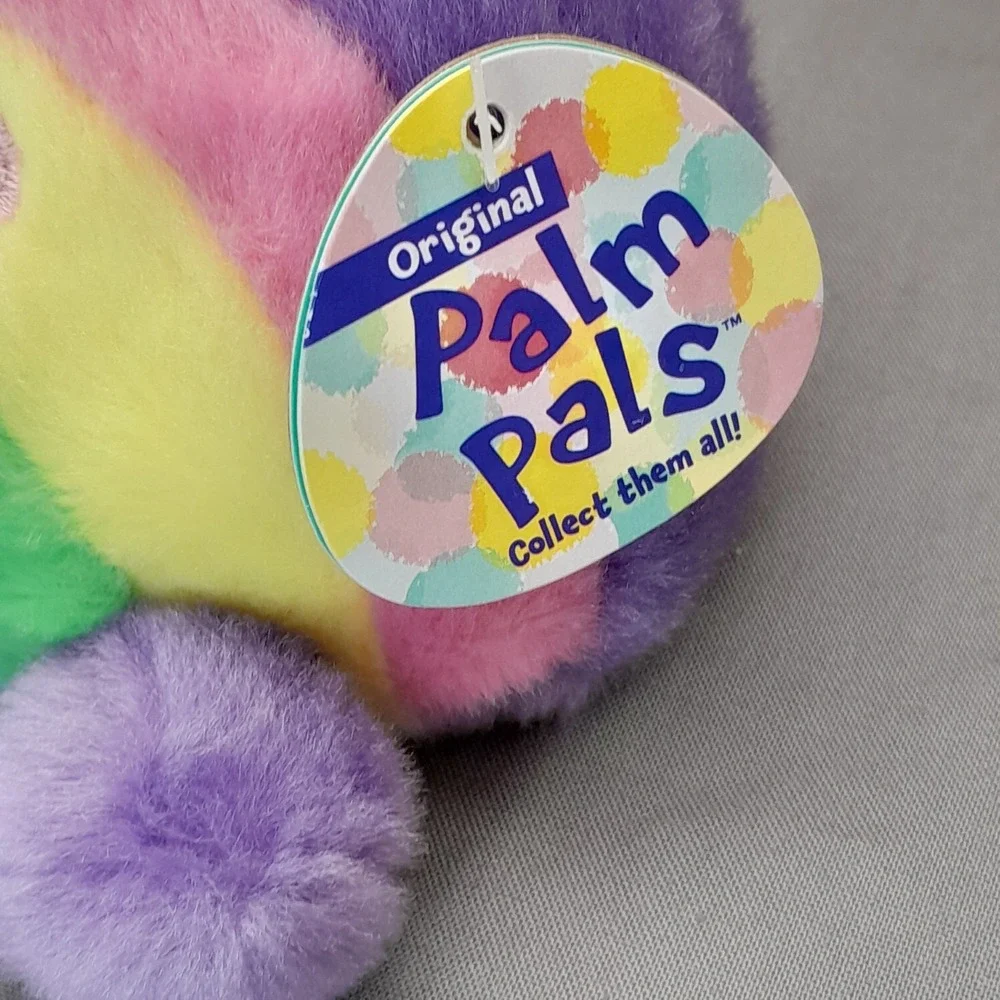 Aurora Palm Pals Vivi Rainbow Plush 5